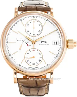 IWC Portofino IW515104 45mm Red gold Silver