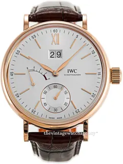 IWC Portofino IW5161-02 45mm Red gold Silver