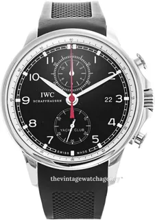 IWC Portugieser IW390210 45.5mm Stainless steel Black