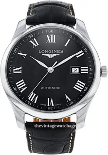 Longines Master Collection L2.893.4.51.7 Stainless steel Black