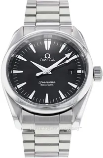 Omega Aqua Terra 2518.50.00 Stainless steel Black