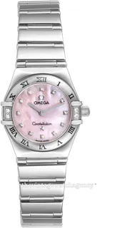 Omega Constellation 1566.66.00 Stainless steel Pink Mother of pearl