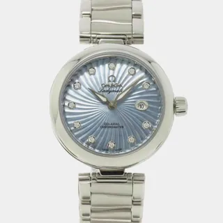 Omega De Ville Ladymatic 34mm Stainless steel Blue