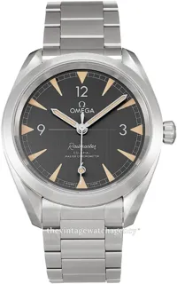 Omega Railmaster 220.10.40.20.01.001 Stainless steel Black