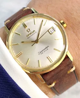 Omega Seamaster De Ville Gold-plated Golden