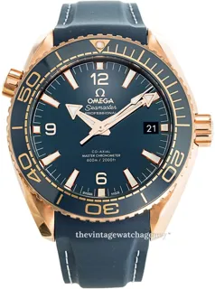 Omega Seamaster Planet Ocean 215.63.44.21.03.001 Sedna gold Blue