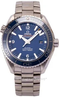 Omega Seamaster Planet Ocean 232.90.46.21.03.001 Titanium Blue