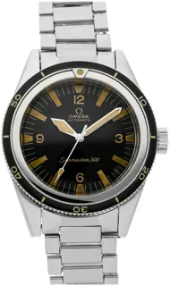 Omega Vintage 165.014 38mm Stainless steel Black