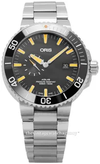 Oris Aquis Small Second 01 743 7733 4159-07 8 24 05PEB Stainless steel Black