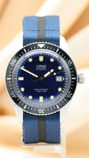 Oris Divers Sixty Five 01 733 7720 4055-07 4 21 18 42mm Stainless steel Blue