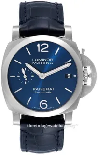 Panerai Luminor PAM01370 Stainless steel Blue