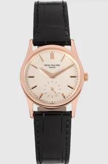 Patek Philippe Calatrava 3796R Rose gold White