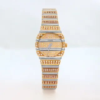 Piaget Polo 861 C 725 White gold and Yellow gold Silver