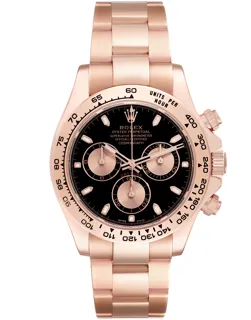 Rolex Daytona 116505 Everose gold Black