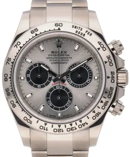 Rolex Daytona 116509 18k white gold Black and Silver