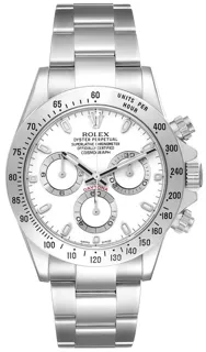 Rolex Daytona 116520 Stainless steel White