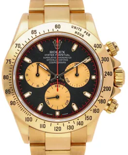 Rolex Daytona 116528 18k yellow gold Black