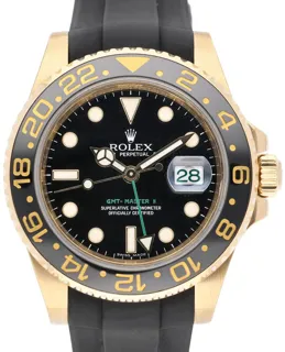 Rolex GMT-Master II 116718LN 18k yellow gold Black