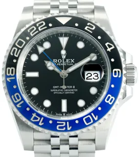 Rolex GMT-Master II 126710BLNR 40mm Stainless steel Black