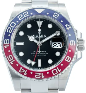 Rolex GMT-Master II 126710BLRO 40mm Stainless steel Black