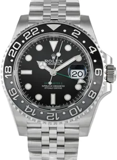 Rolex GMT-Master II 126710GRNR 40mm Stainless steel Black