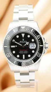 Rolex Sea-Dweller 126600 44mm Stainless steel Schwarz