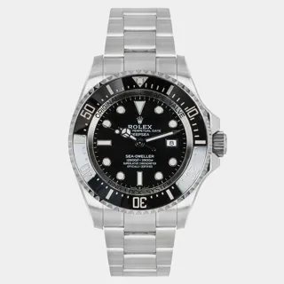 Rolex Sea-Dweller Deepsea 126660 44mm Stainless steel Black