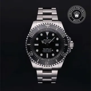 Rolex Sea-Dweller Deepsea 126660 44mm Stainless steel Black