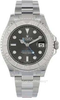 Rolex Yacht-Master 268622-0002 37mm Platinum and Stainless steel Gray