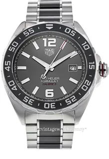 TAG Heuer Formula 1 Calibre 5 WAZ2011.BA0843 Ceramic and Stainless steel Gray