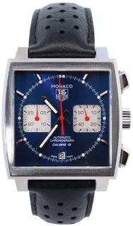 TAG Heuer Monaco CAW2111 39mm Stainless steel Blue