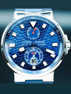 Ulysse Nardin Marine 263-68 41mm Stainless steel Blue