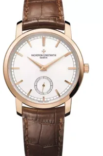 Vacheron Constantin Traditionnelle 82172/000R-9412 38mm Rose gold Silver