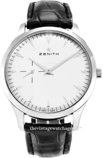 Zenith Elite 03.2010.681/01.c493 40mm Stainless steel Silver