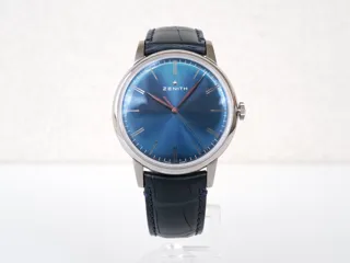 Zenith Elite Ultra Thin 03.2272.6150/51.C700 42mm Stainless steel Blue