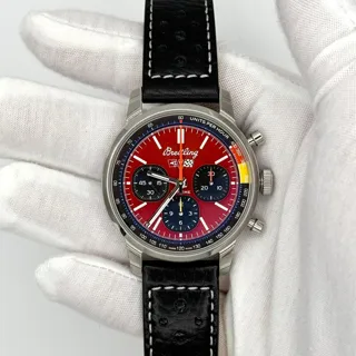 Breitling Top Time AB01761A1K1X1 Stainless steel Red