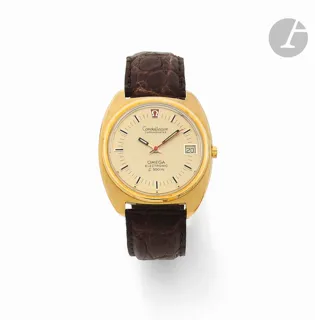 Omega Constellation 198.002 18k yellow gold Champagne