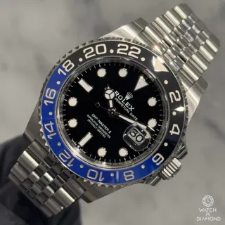 Rolex GMT-Master II 126710BLNR 40mm Stainless steel Black