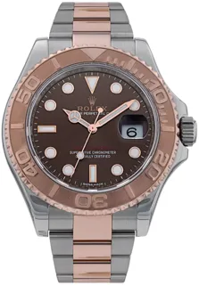 Rolex Yacht-Master 40 116621 40mm Rose gold and Stainless steel Brown