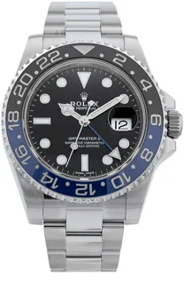 Rolex GMT-Master II 116710BLNR 40mm Stainless steel Black