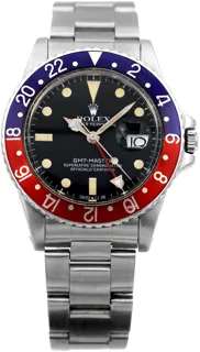 Rolex GMT-Master 16750 40mm Stainless steel Black