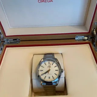 Omega Aqua Terra 220.10.41.21.02.001 41mm Stainless steel Silver