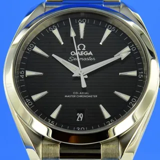 Omega Aqua Terra 220.10.41.21.01.001 41mm Stainless steel Black