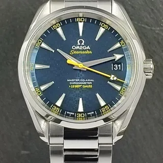 Omega Aqua Terra 231.10.42.21.03.004 41.5mm Stainless steel Blue