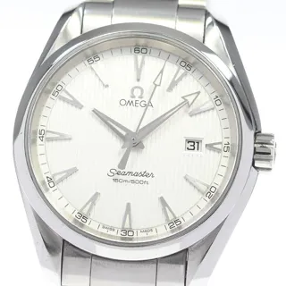 Omega Aqua Terra 231.10.39.61.02.001 39mm Stainless steel Silver