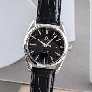 Omega Aqua Terra 2518.50.00 36mm Stainless steel Black