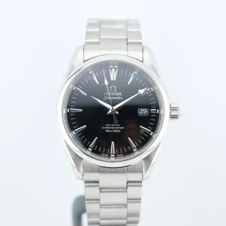 Omega Aqua Terra 2503.50.00 39mm Stainless steel Black