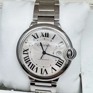 Cartier Ballon Bleu 42mm W69012Z4 42mm Stainless steel Silver