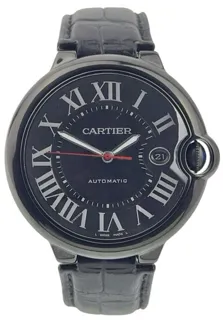 Cartier Ballon Bleu WSBB015 42mm Stainless steel Black