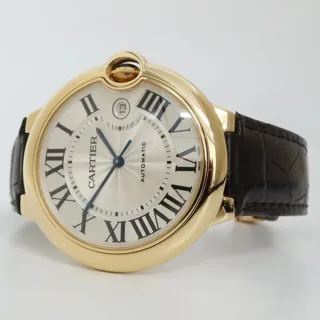 Cartier Ballon Bleu 42mm W6900551 42mm Yellow gold Silver